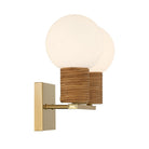Savoy House - 8-4081-2-322 - Meuble-lavabo à deux lumières - Jarrell - Laiton chaud