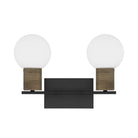 Savoy House - 8-4081-2-BK - Meuble-lavabo à deux lumières - Jarrell - Noir mat