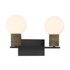Savoy House - 8-4081-2-BK - Meuble-lavabo à deux lumières - Jarrell - Noir mat
