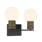 Savoy House - 8-4081-2-BK - Meuble-lavabo à deux lumières - Jarrell - Noir mat