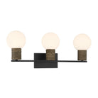 Savoy House - 8-4081-3-BK - Meuble-lavabo à trois lumières - Jarrell - Noir mat