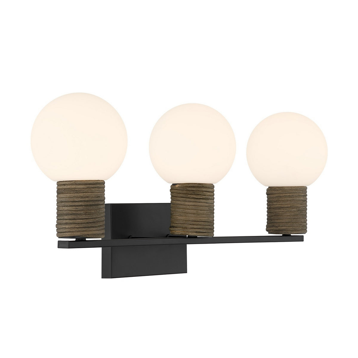 Savoy House - 8-4081-3-BK - Three Light Bathroom Vanity - Jarrell - Matte Black