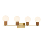 Savoy House - 8-4081-4-322 - Meuble-lavabo à quatre lumières - Jarrell - Laiton chaud