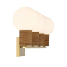Savoy House - 8-4081-4-322 - Meuble-lavabo à quatre lumières - Jarrell - Laiton chaud