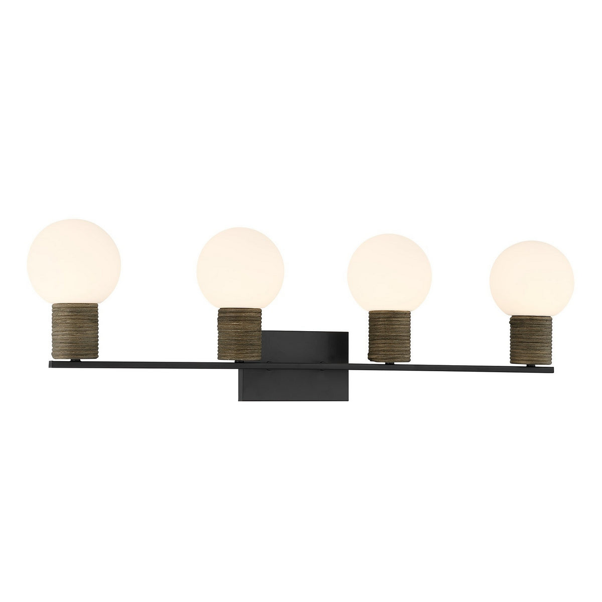 Savoy House - 8-4081-4-BK - Four Light Bathroom Vanity - Jarrell - Matte Black