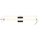 Savoy House - 8-8888-30-BK - Applique murale LED - Colt - Noir mat