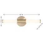 Savoy House - 8-9999-18-BR - LED Vanity - Connor - Brass