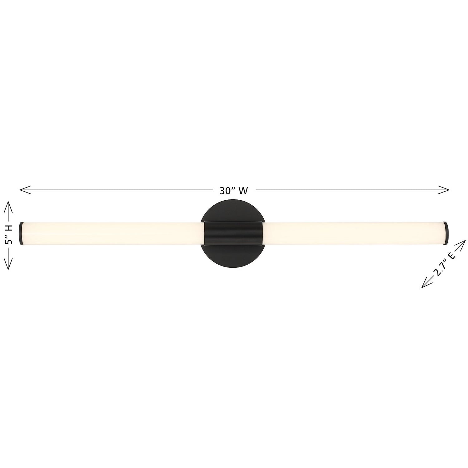 Savoy House - 8-9999-30-BK - Applique murale LED - Connor - Noir mat