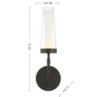 Savoy House - 9-1463-1-15 - LED Murale - Butler - Bronze méditerranéen