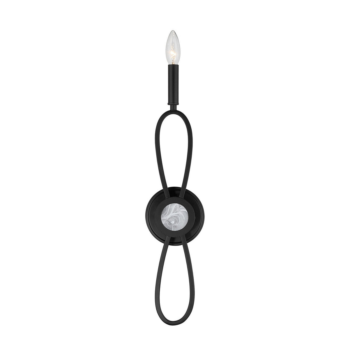 Savoy House - 9-4100-1-89 - One Light Wall Sconce - Minette - Matte Black
