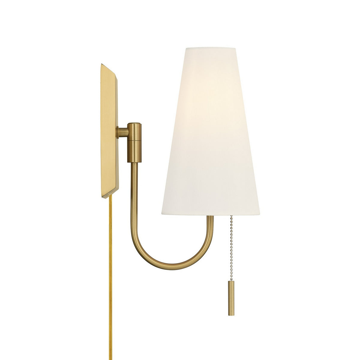 Savoy House - 9-4704CP-1-322 - Une lumière Murale - Wilkes - Laiton chaud