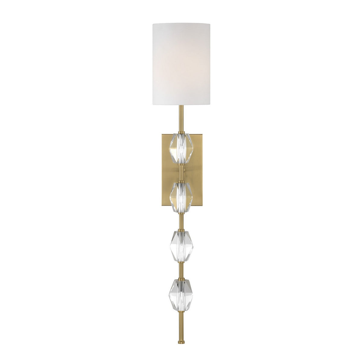 Savoy House - 9-9520-1-322 - One Light Wall Sconce - Sebring - Warm Brass