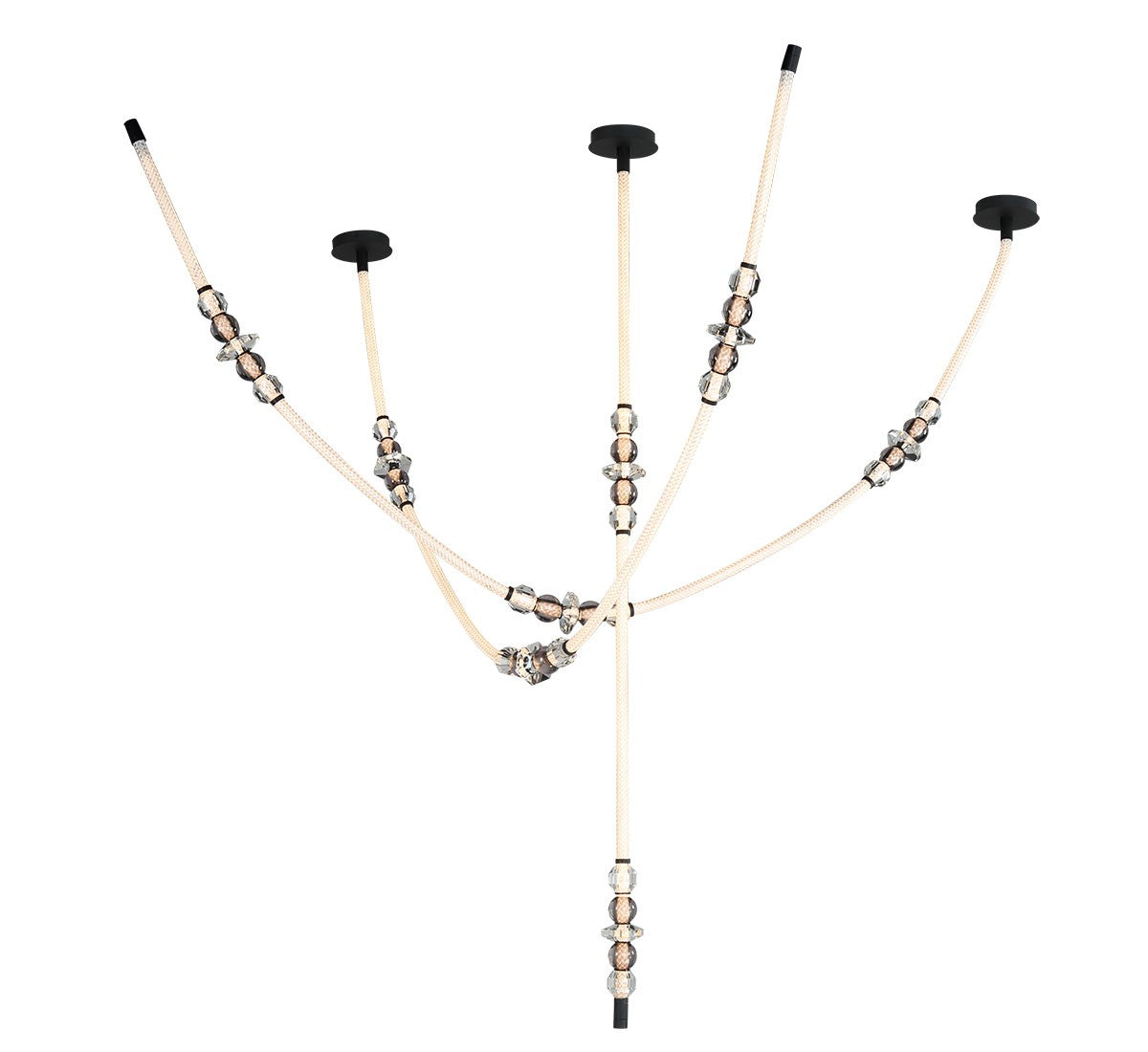 Lib & Co. Canada - 12414-02 - LED Chandelier - Alcamo - Matte black