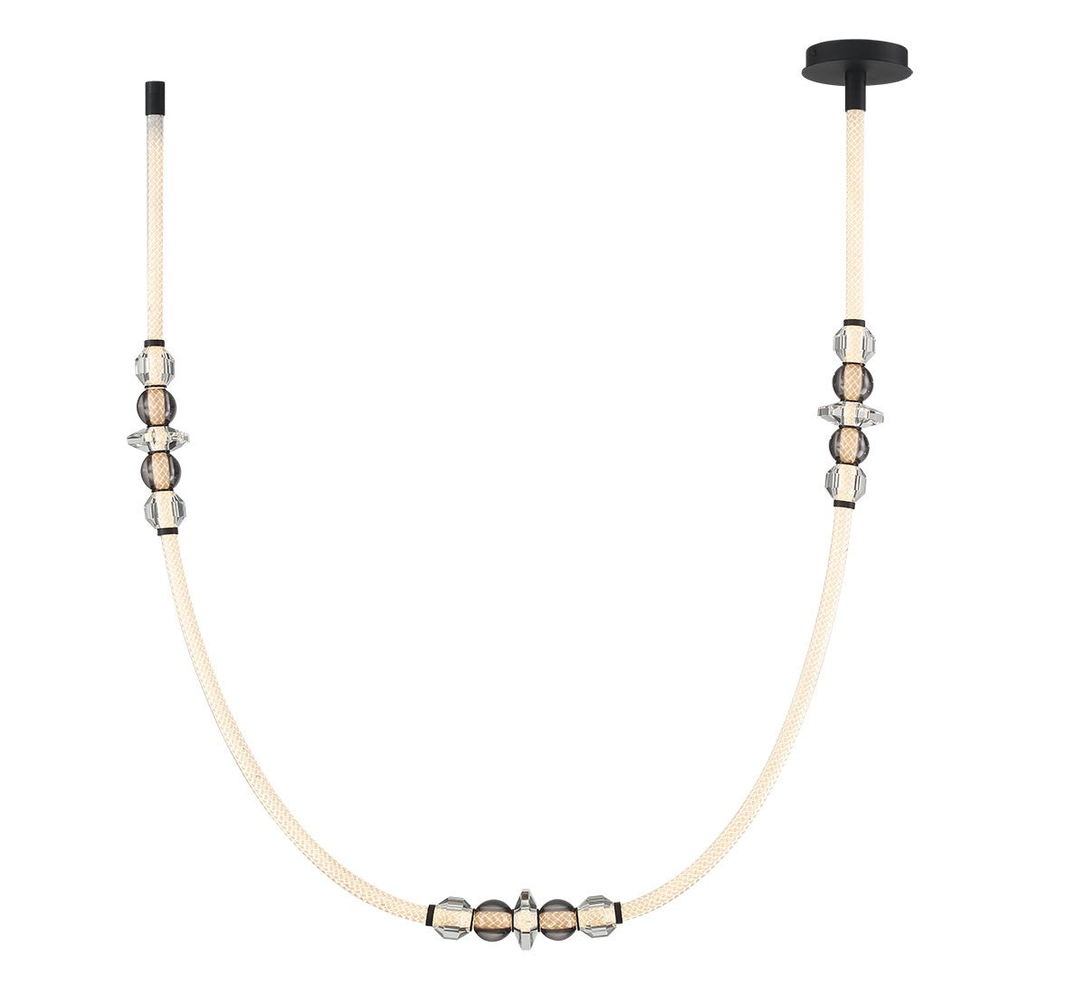 Lib & Co. Canada - 12415-02 - LED Chandelier - Alcamo - Matte black