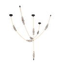 Lib & Co. Canada - 12415-02 - LED Chandelier - Alcamo - Matte black