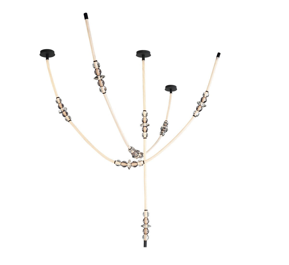 Lib & Co. Canada - 12415-02 - LED Chandelier - Alcamo - Matte black