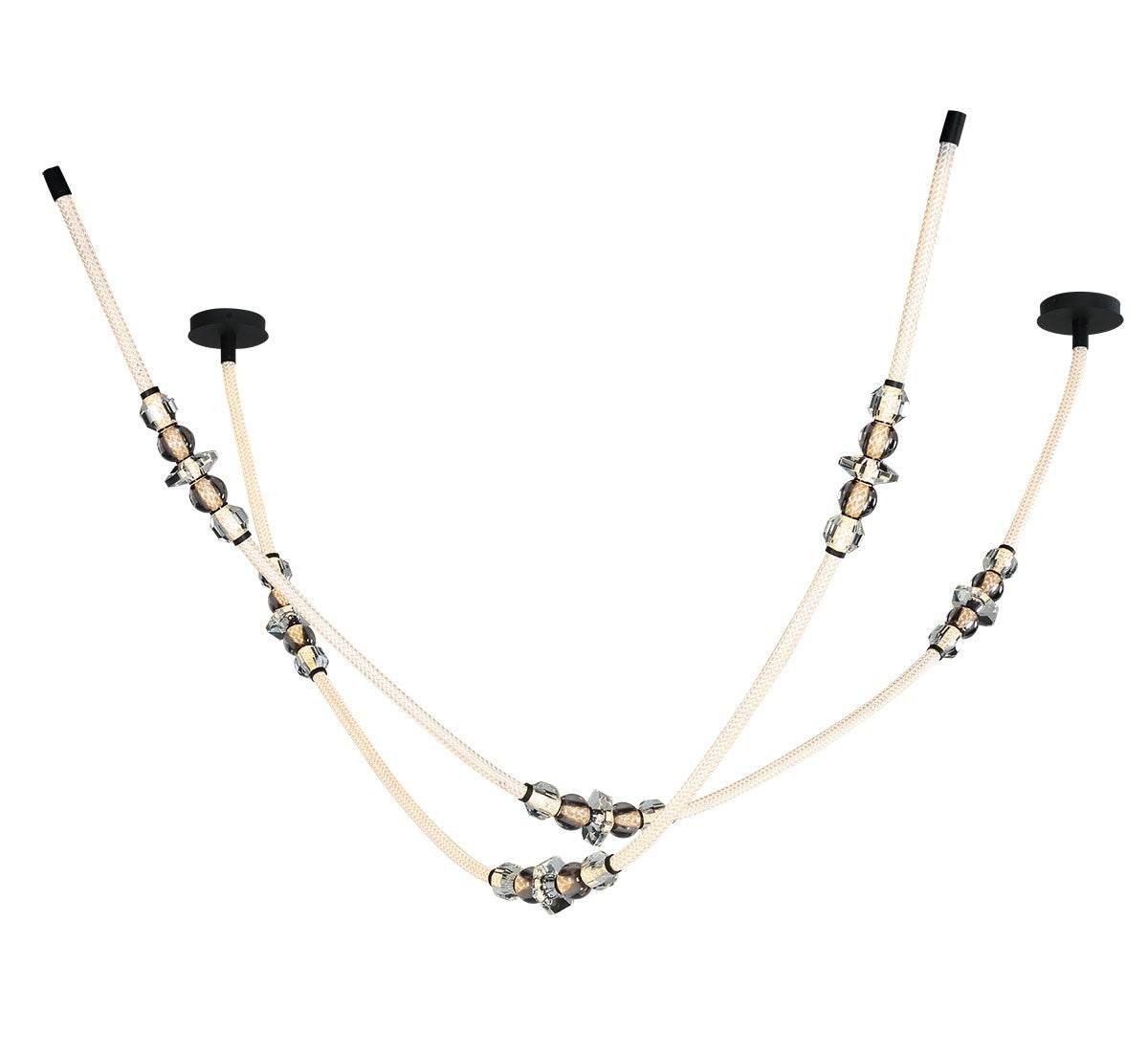 Lib & Co. Canada - 12415-02 - LED Chandelier - Alcamo - Matte black