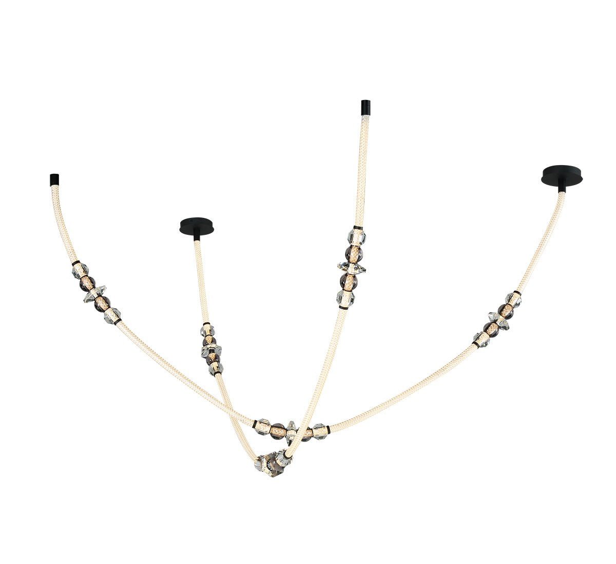 Lib & Co. Canada - 12415-02 - LED Chandelier - Alcamo - Matte black