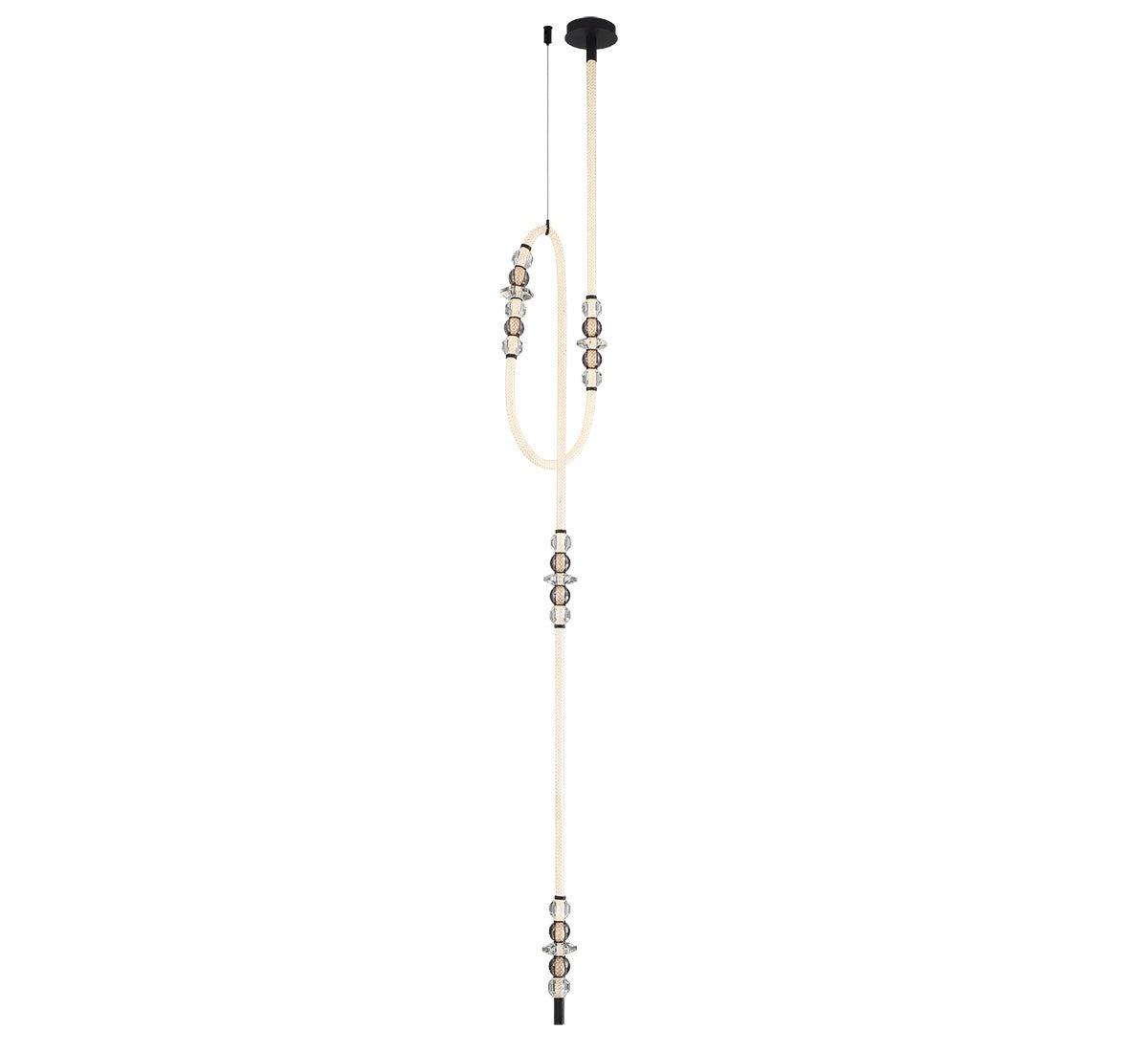 Lib & Co. Canada - 12416-02 - LED Chandelier - Alcamo - Matte black