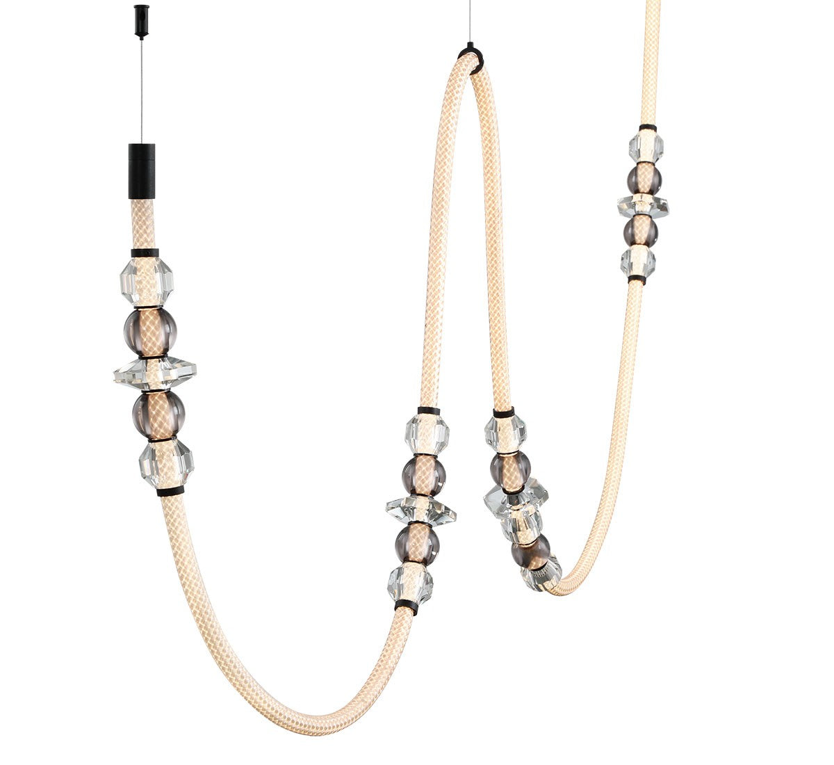 Lib & Co. Canada - 12416-02 - LED Chandelier - Alcamo - Matte black