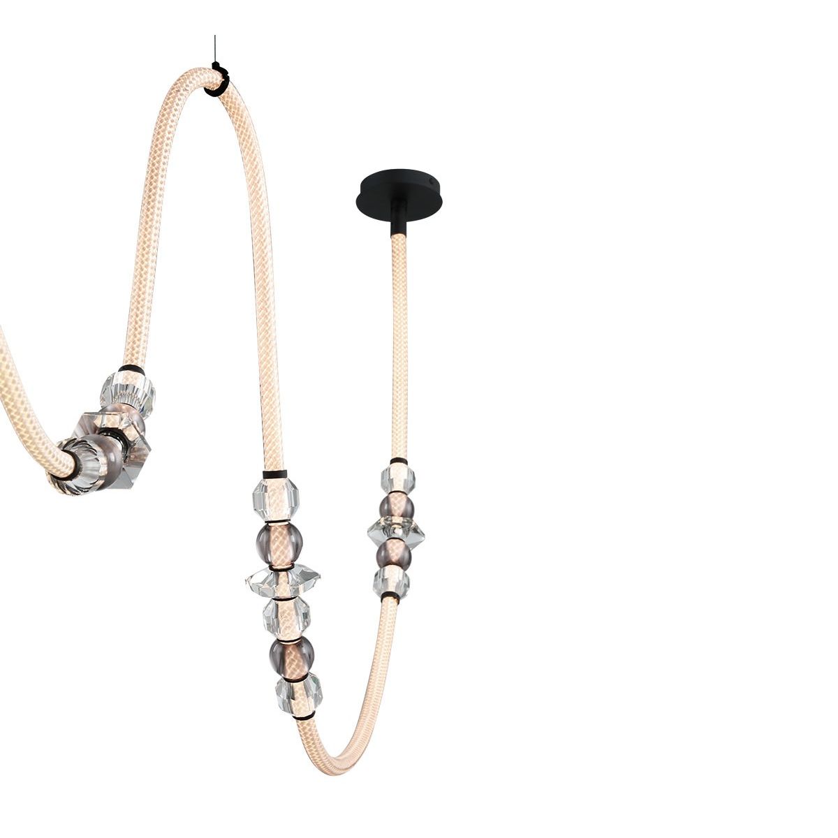 Lib & Co. Canada - 12416-02 - LED Chandelier - Alcamo - Matte black