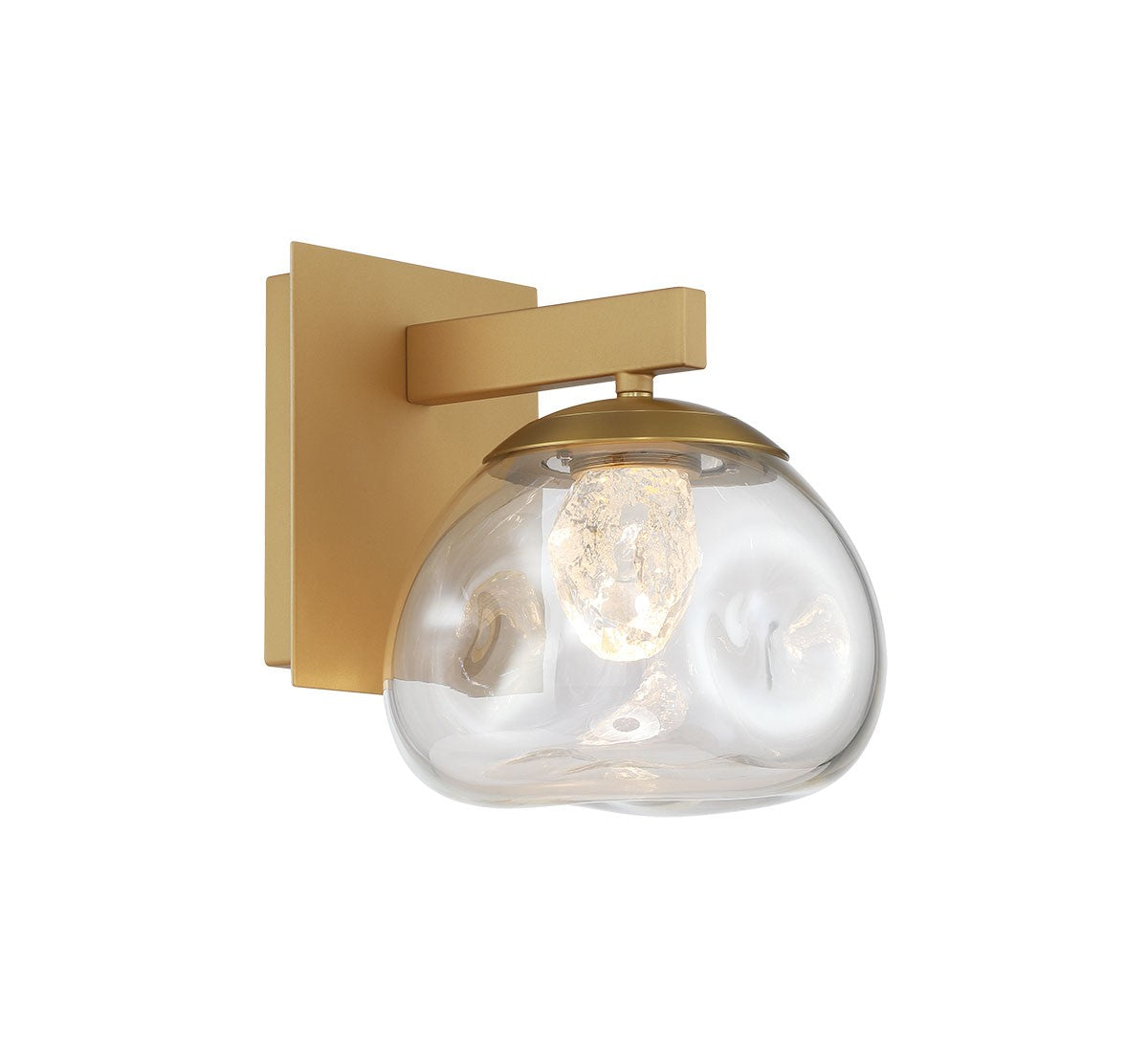 Lib & Co. Canada - 12450-030 - LED Wall Mount - Camerino - Painted antique brass