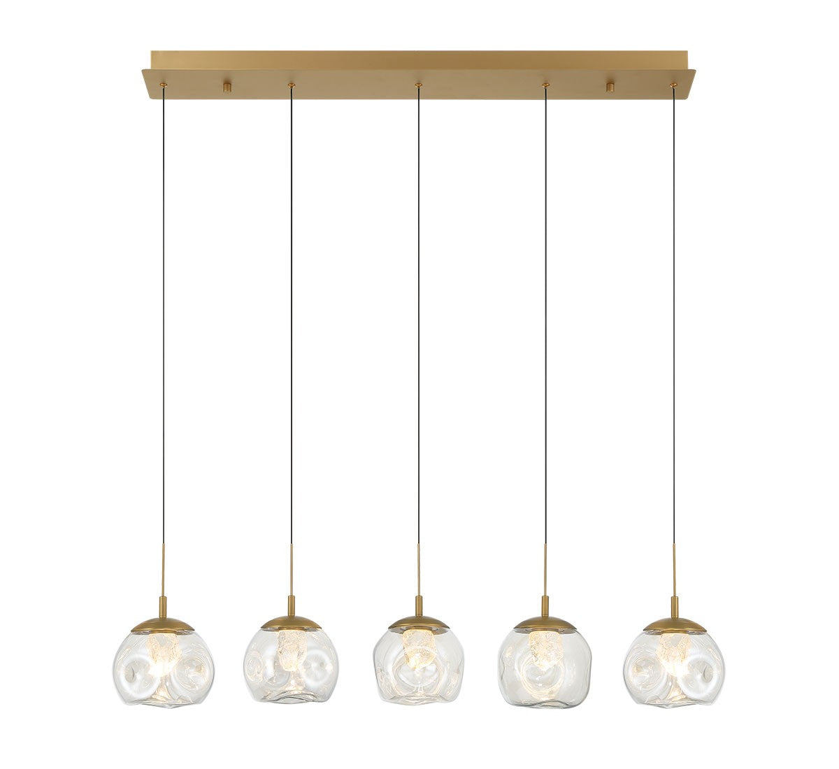 Lib & Co. Canada - 12444-030 - LED Chandelier - Camerino - Painted antique brass