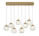 Lib & Co. Canada - 12445-030 - LED Suspendu - Camerino - Laiton antique peint