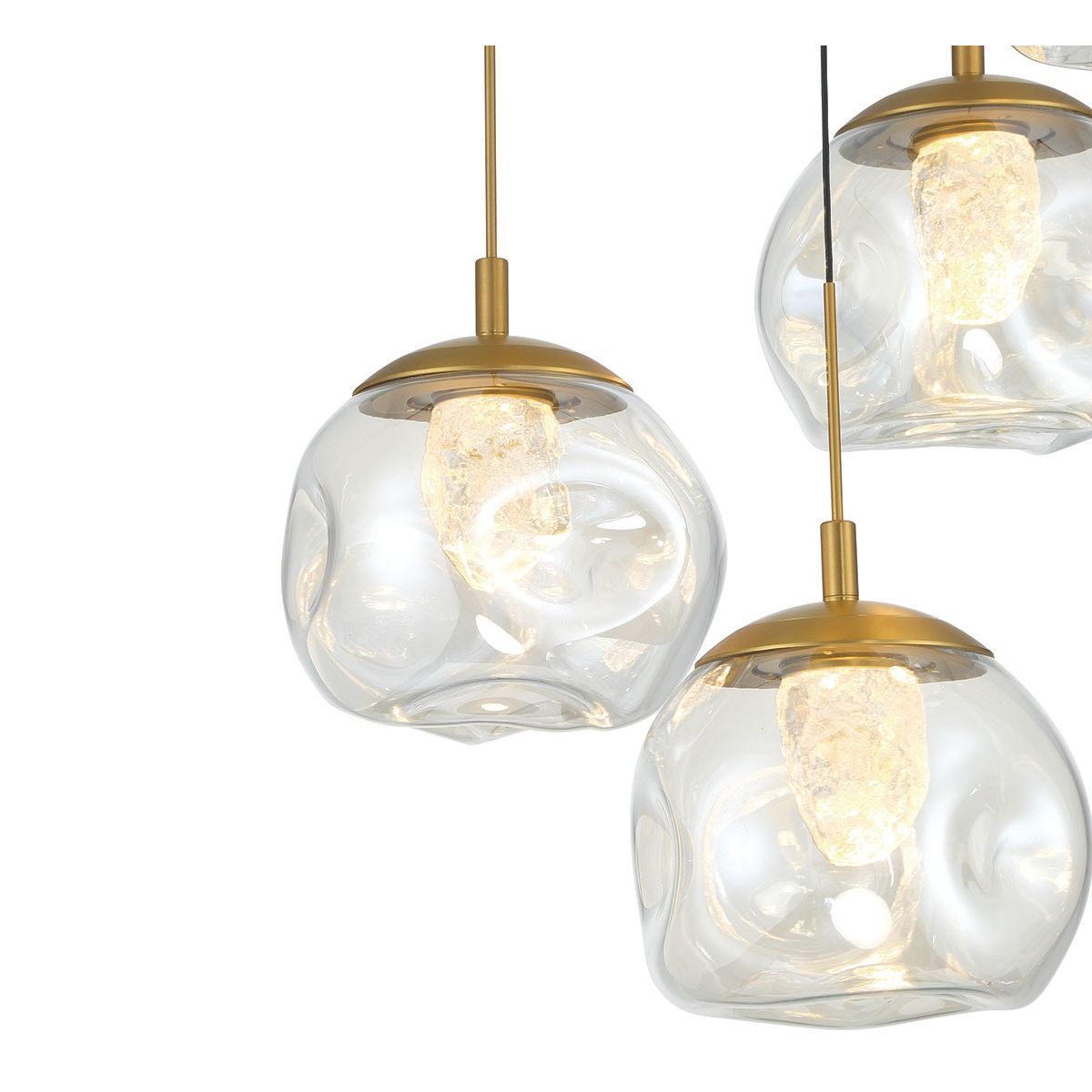Lib & Co. Canada - 12441-02 - LED Chandelier - Camerino - Matte black