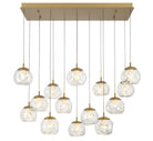 Lib & Co. Canada - 12446-030 - LED Suspendu - Camerino - Laiton antique peint