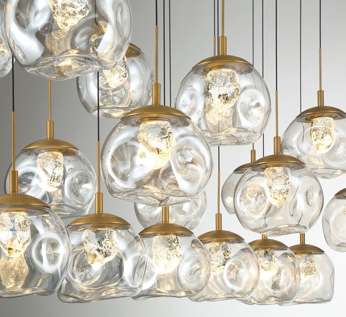 Lib & Co. Canada - 12448-02 - LED Chandelier - Camerino - Matte black