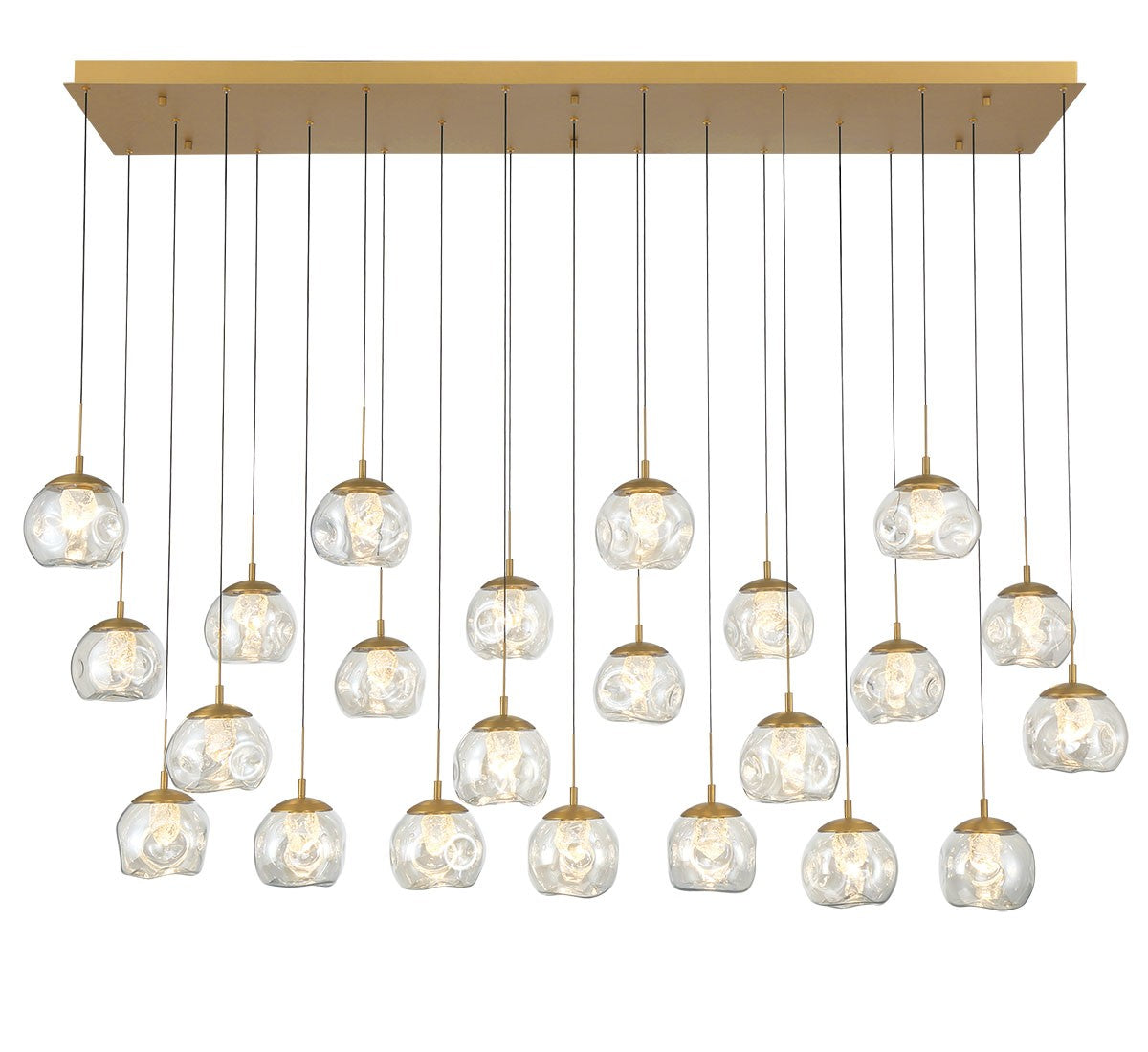 Lib & Co. Canada - 12448-030 - LED Chandelier - Camerino - Painted antique brass