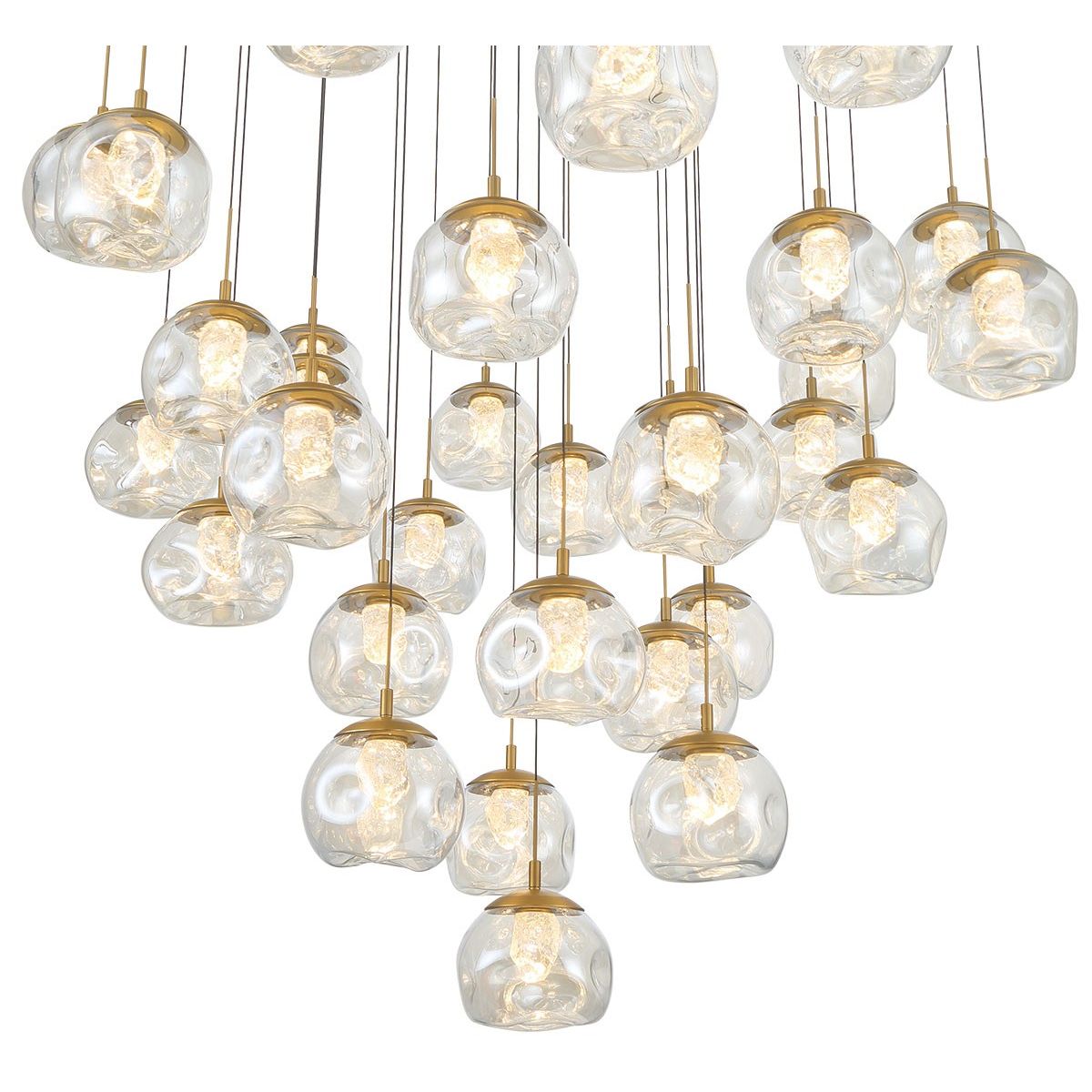 Lib & Co. Canada - 12443-02 - LED Chandelier - Camerino - Matte black