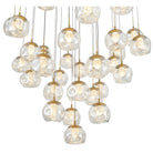 Lib & Co. Canada - 12443-030 - LED Chandelier - Camerino - Painted antique brass