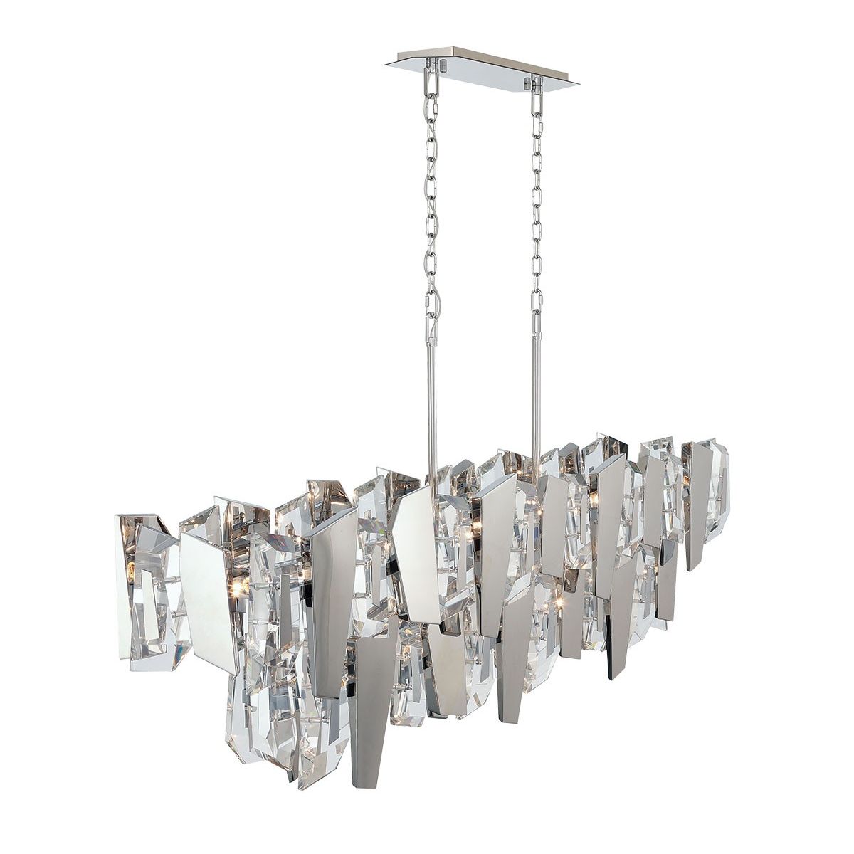 Lib & Co. Canada - 12404-01 - 14 Light Linear Chandelier - Castellana - Chrome