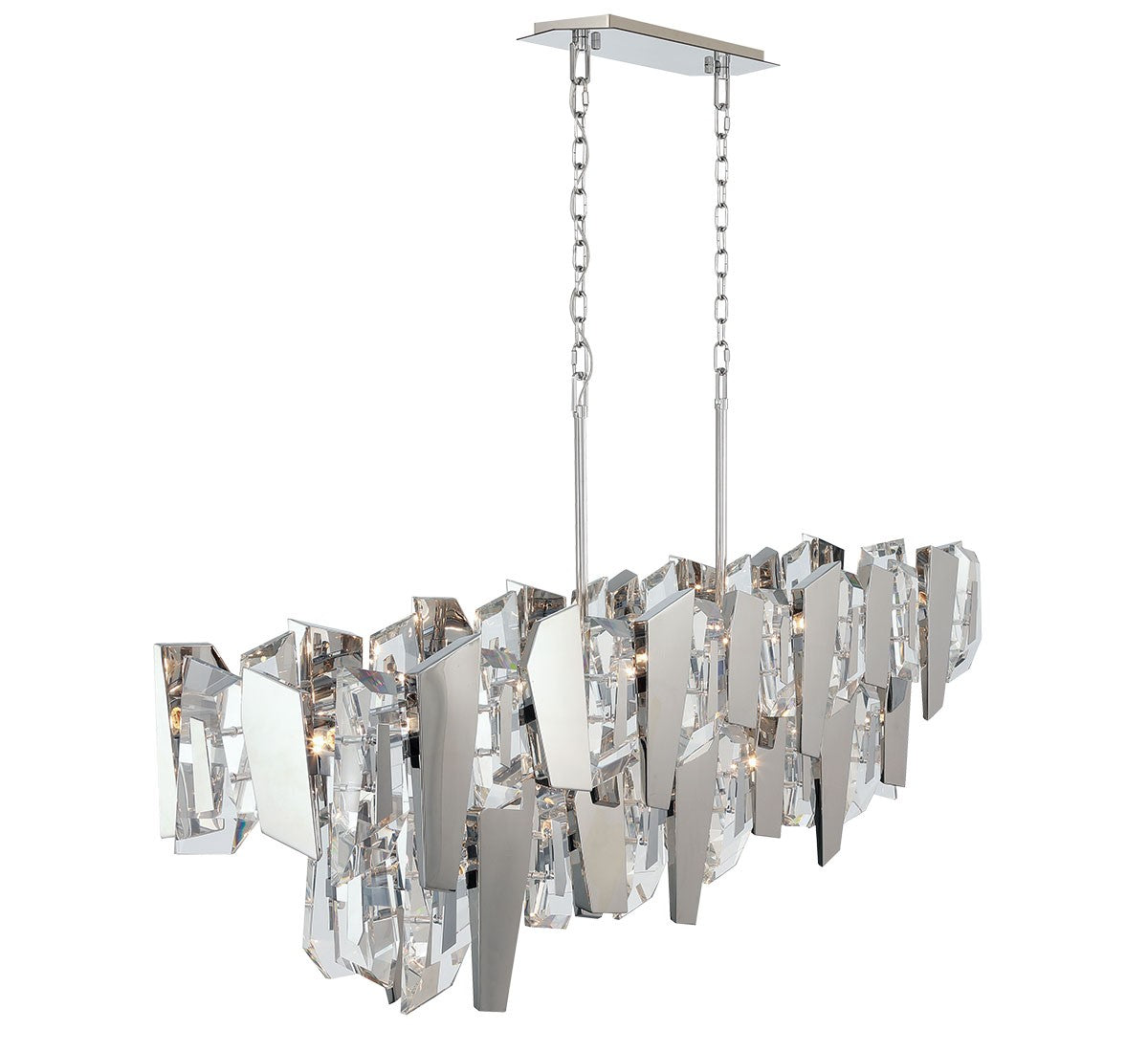 Lib & Co. Canada - 12404-01 - 14 Light Linear Chandelier - Castellana - Chrome