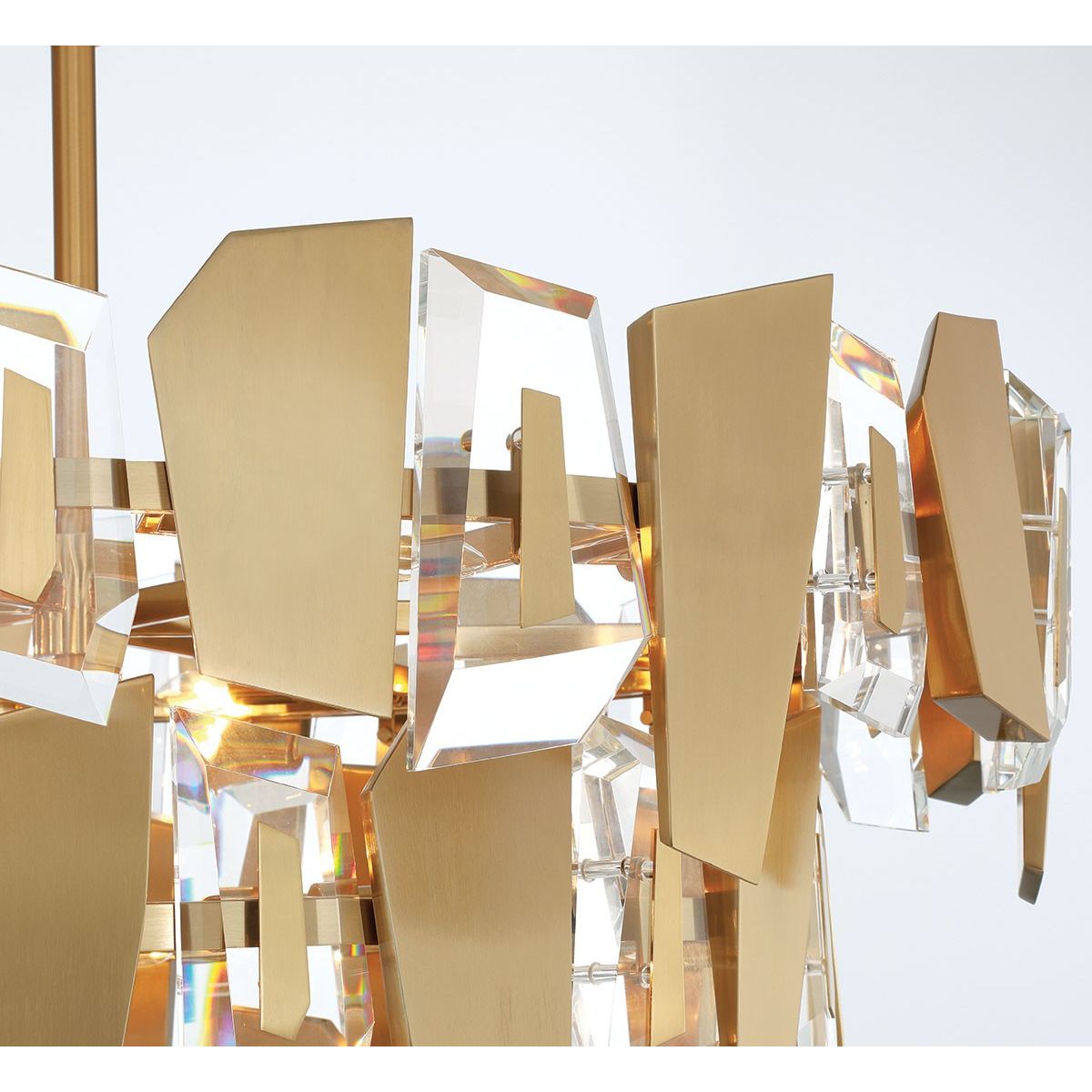 Lib & Co. Canada - 12406-037 - 24 Light Chandelier - Castellana - Brushed brass