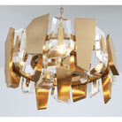 Lib & Co. Canada - 12405-037 - Four Light Convertible Ceiling Mount/Pendant - Castellana - Brushed brass