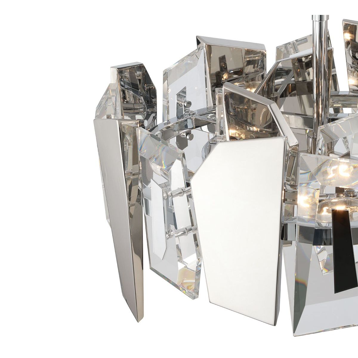 Lib & Co. Canada - 12405-01 - Four Light Convertible Ceiling Mount/Pendant - Castellana - Chrome