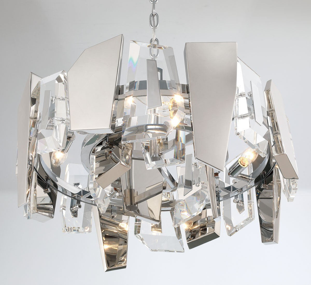 Lib & Co. Canada - 12405-01 - Four Light Convertible Ceiling Mount/Pendant - Castellana - Chrome