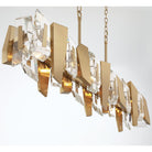 Lib & Co. Canada - 12214-037 - Six Light Linear Chandelier - Castellana - Brushed brass