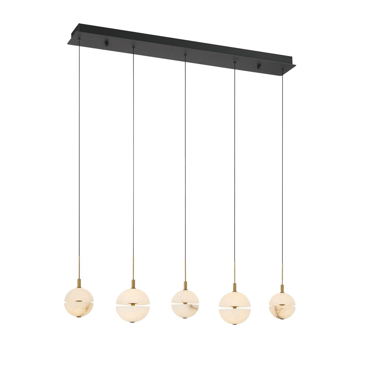 Lib & Co. Canada - 12375-02 - LED Suspendu - Corfou - Noir