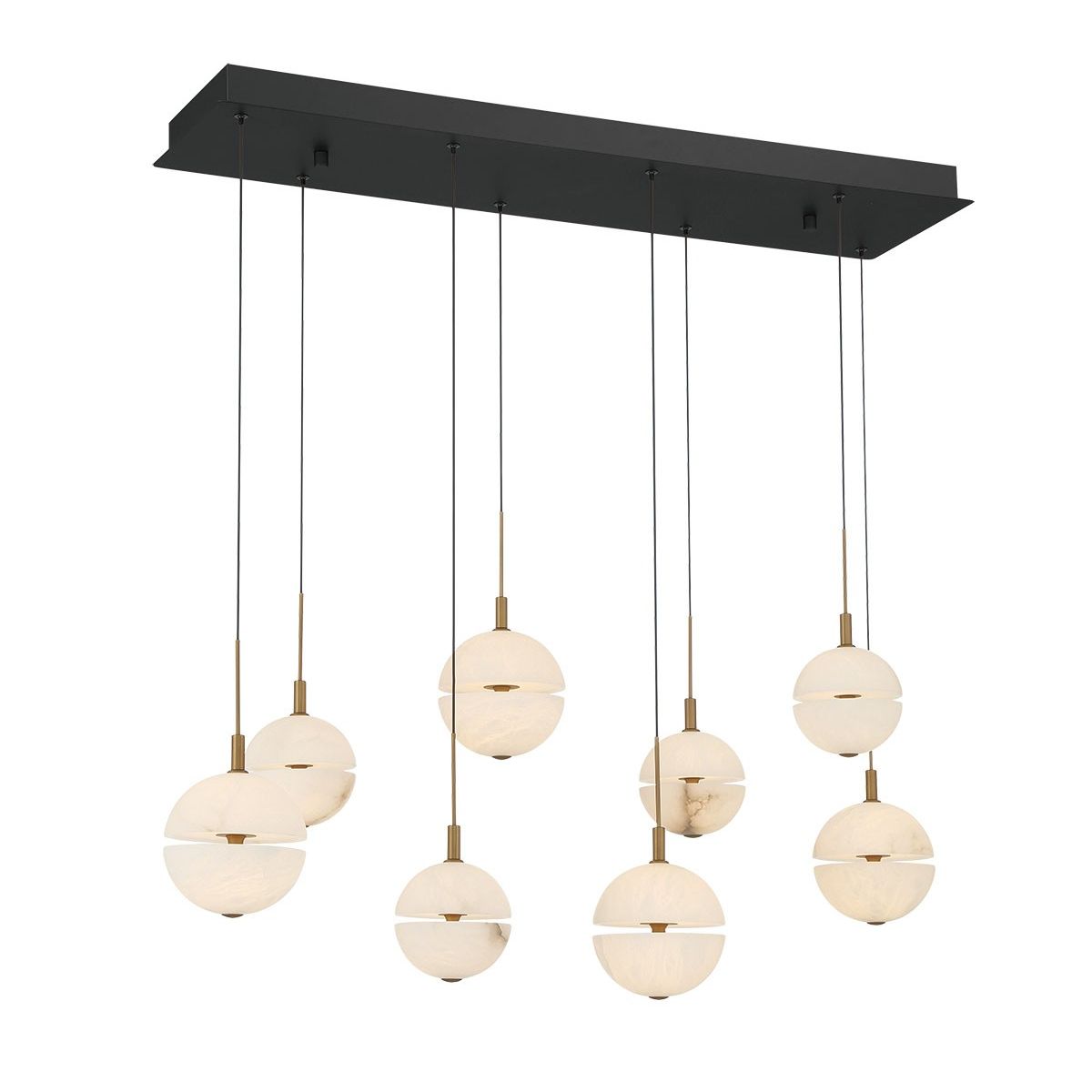 Lib & Co. Canada - 12376-02 - LED Suspendu - Corfou - Noir