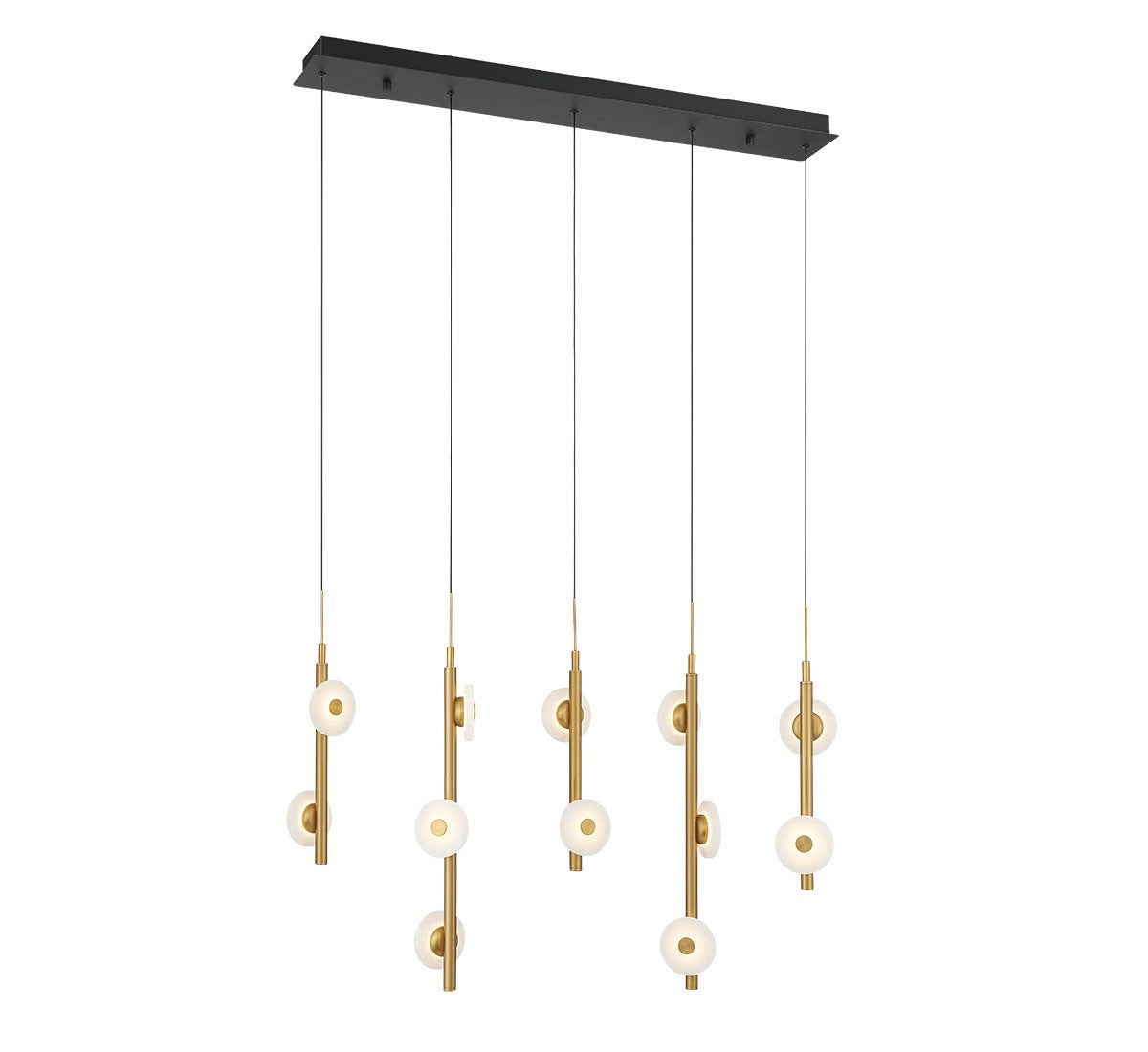 Lib & Co. Canada - 12364-02 - LED Chandelier - Etna - Black