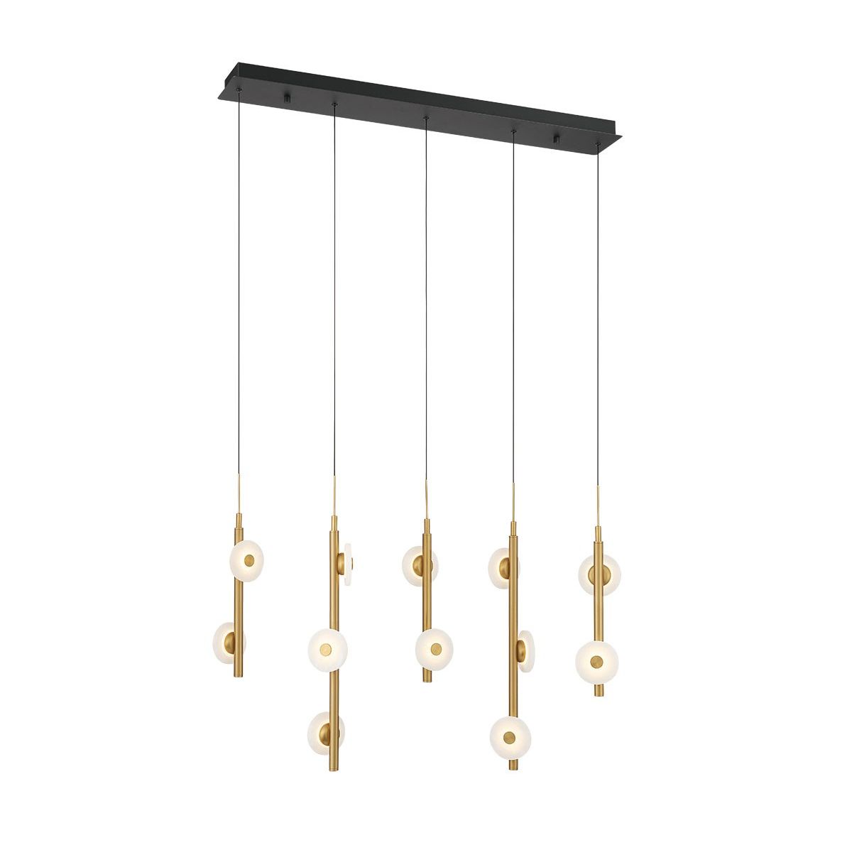 Lib & Co. Canada - 12364-02 - LED Chandelier - Etna - Black