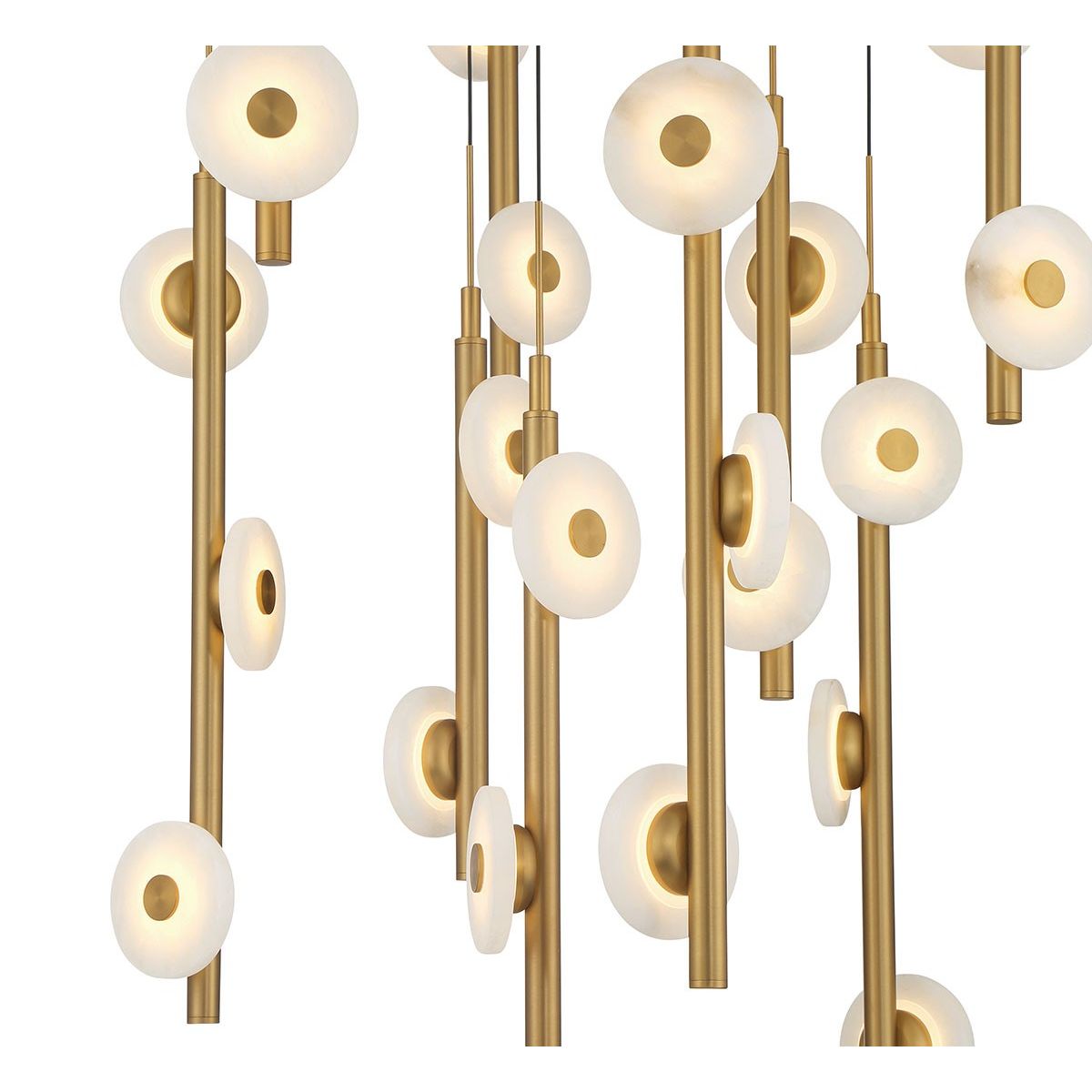 Lib & Co. Canada - 12361-02 - LED Chandelier - Etna - Black