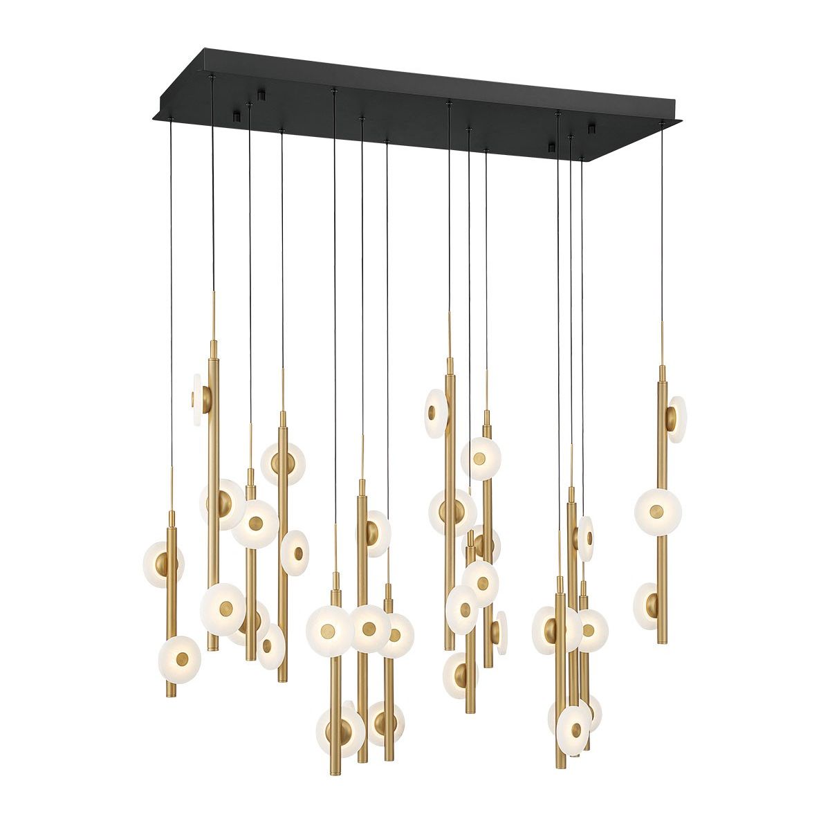 Lib & Co. Canada - 12366-02 - LED Chandelier - Etna - Black