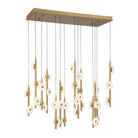 Lib & Co. Canada - 12366-030 - LED Chandelier - Etna - Painted antique brass