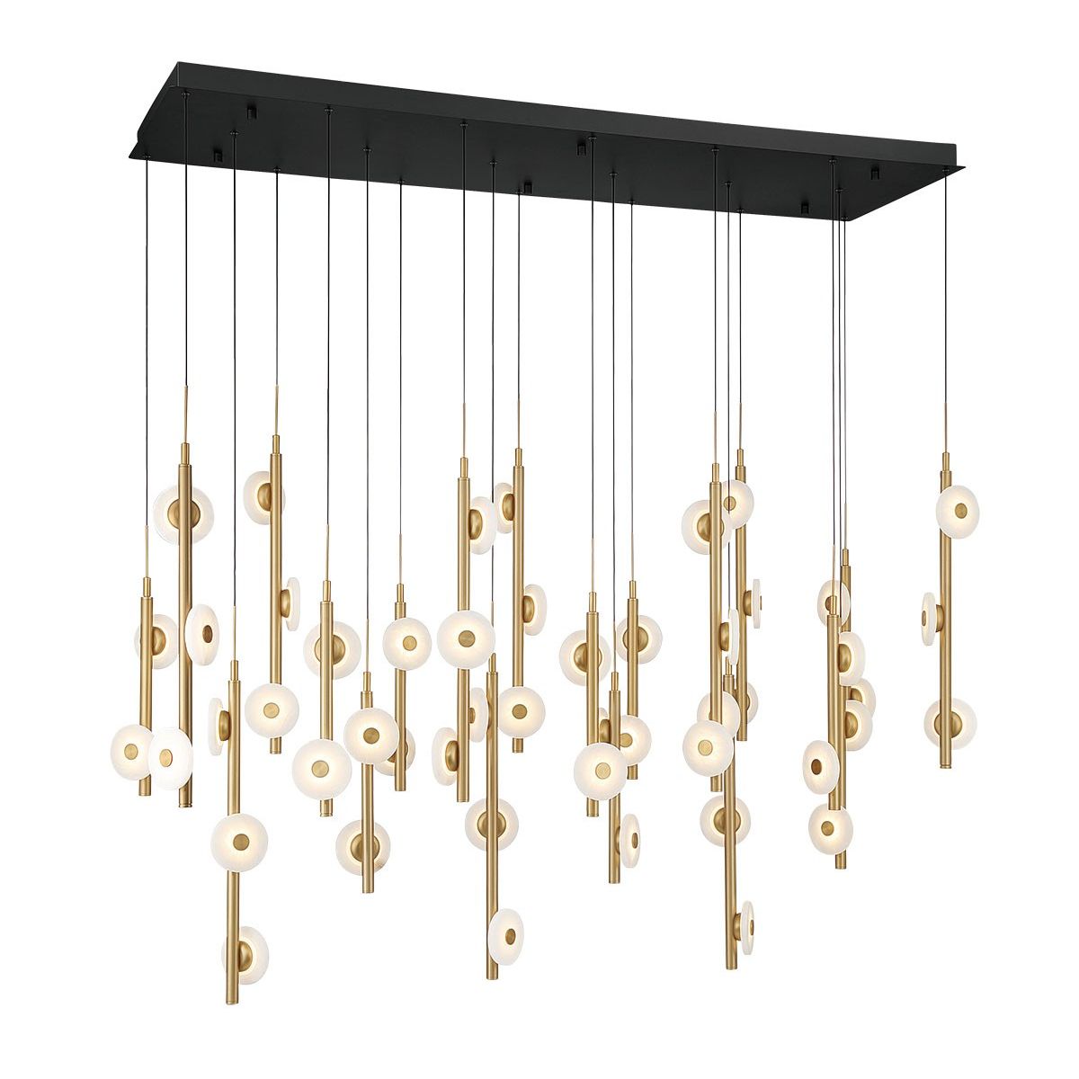 Lib & Co. Canada - 12367-02 - LED Chandelier - Etna - Black