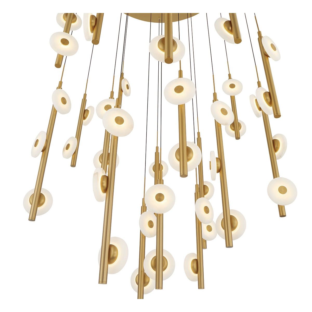 Lib & Co. Canada - 12367-030 - LED Chandelier - Etna - Painted antique brass